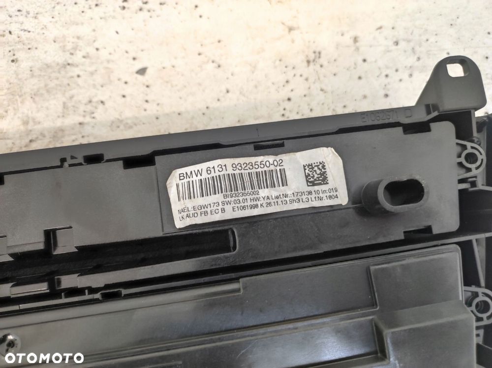 panel sterowania klimatyzacji radia nawigacji kpl bmw iii 3 gt f34 - 6
