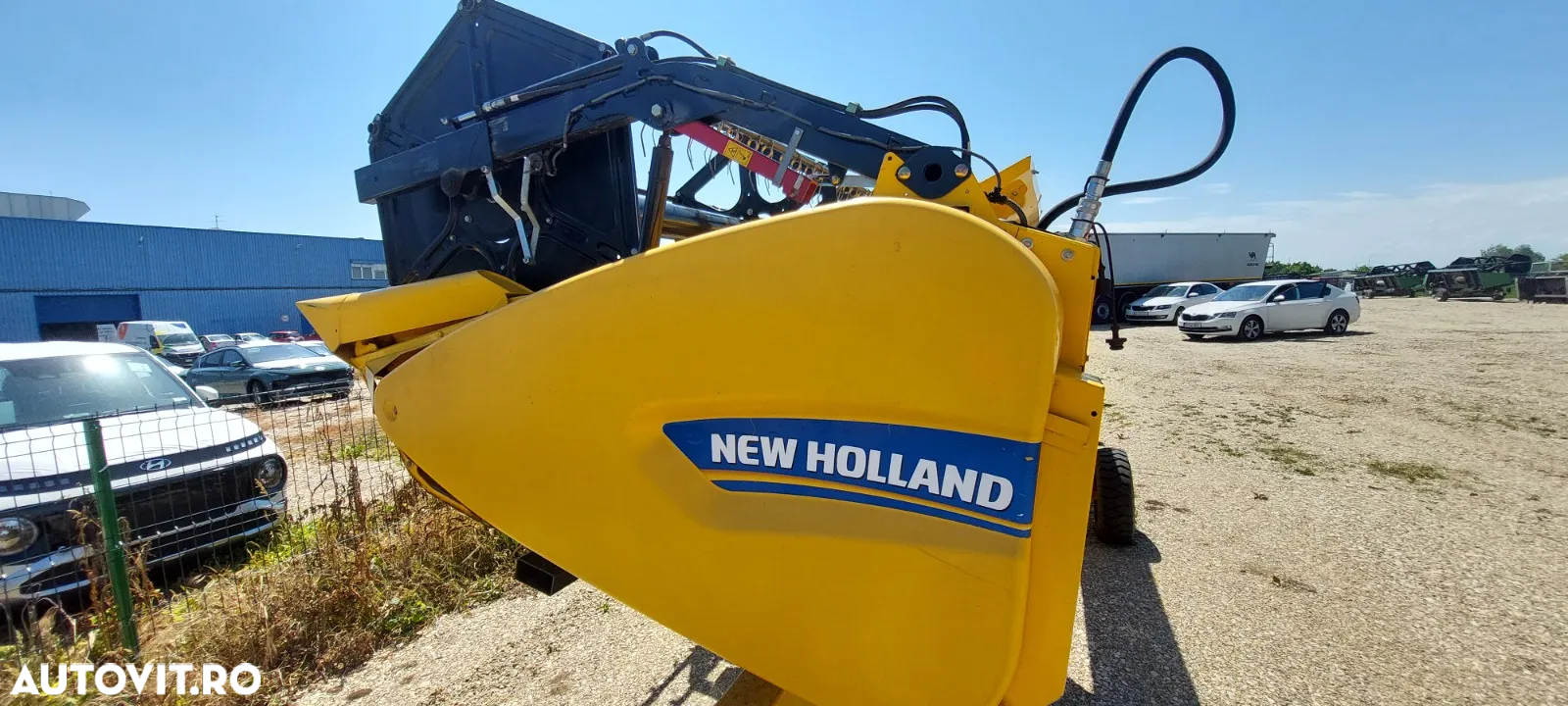New Holland 760CG 5.48M/18FT VF HEDER PAIOASE CU COCHET DUODRILL 6 JOKER RT CARUCIOR TRANSPORT - 13