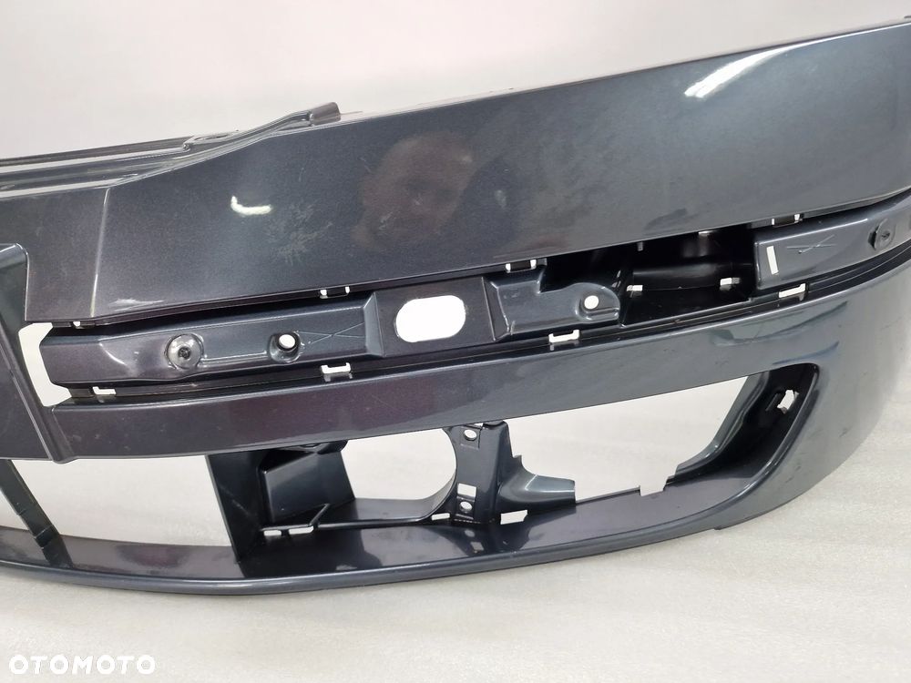 SKODA OCTAVIA II 1Z0 04- ZDERZAK PRZEDNI PRZÓD , ŁADNY , SZARY / GRAFITOWY METALIK , NR AUKCJI NZ863 - 10