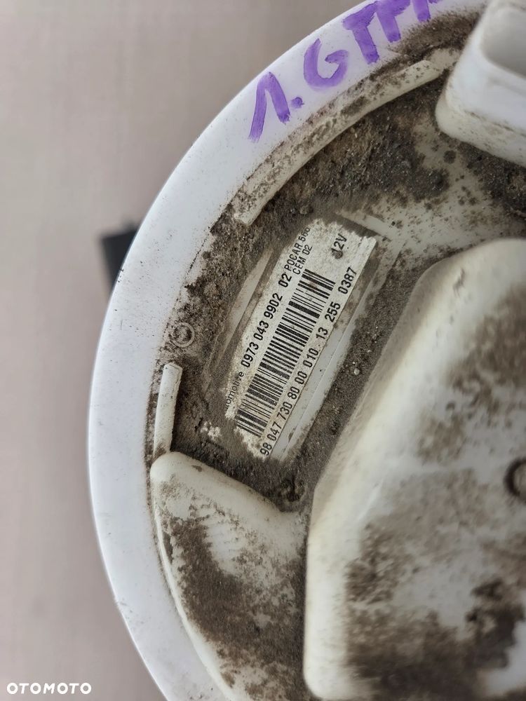 Pompa paliwa pływak Peugeot 308 T9 1.6 THP   9804773080 - 3