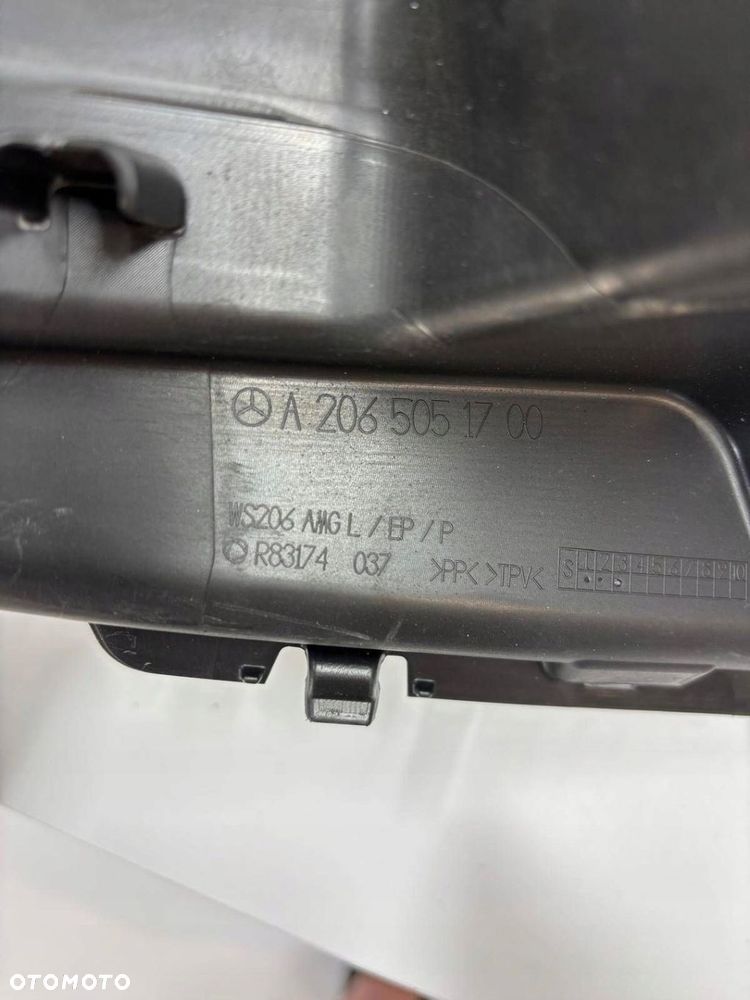 Mercedes C-Klasa 206 W206 Wlot Kierownica Powietrza A2065051700 - 8