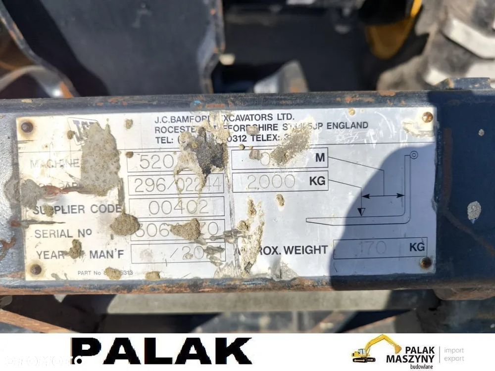 JCB Ładowacz  Teleskopowy JCB 520-40 ,2021 rok - 11