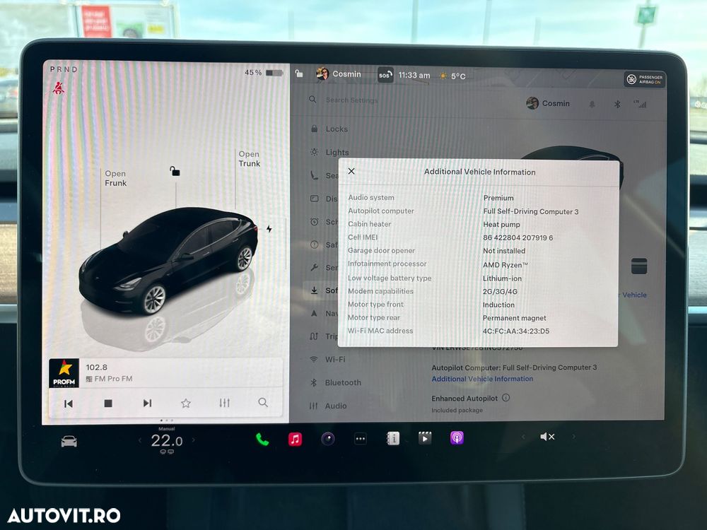TESLA Model 3 2022 — imagine 16