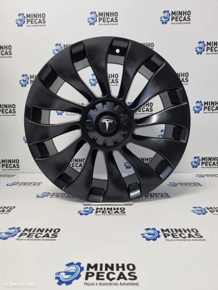 Jantes Look Tesla Model Y em 20 Matte Black (5x114.3) - 8