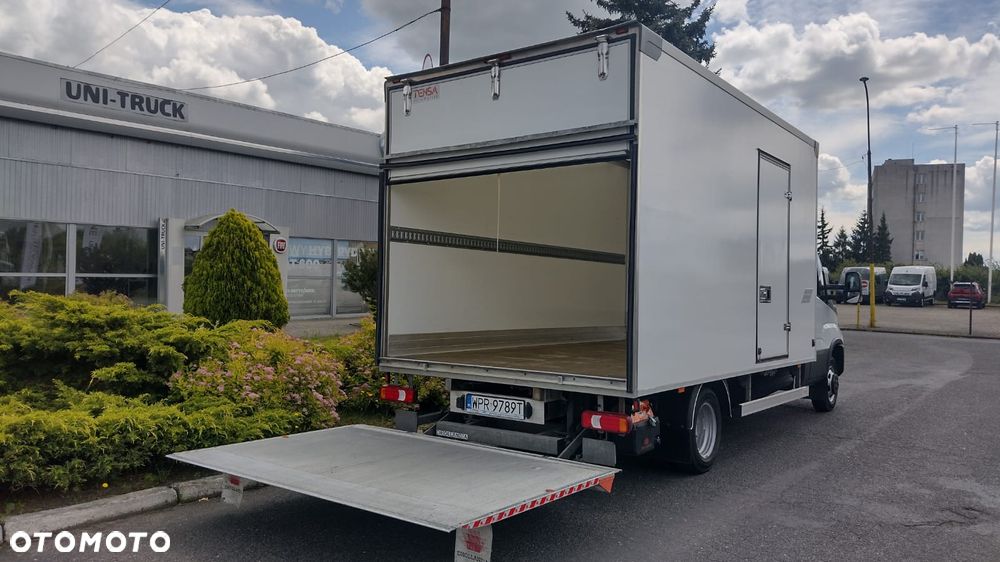 Iveco DAILY 50C18 BLIŹNIAK 3l KONTENER 8EP WINDA 1000kg LED - 5