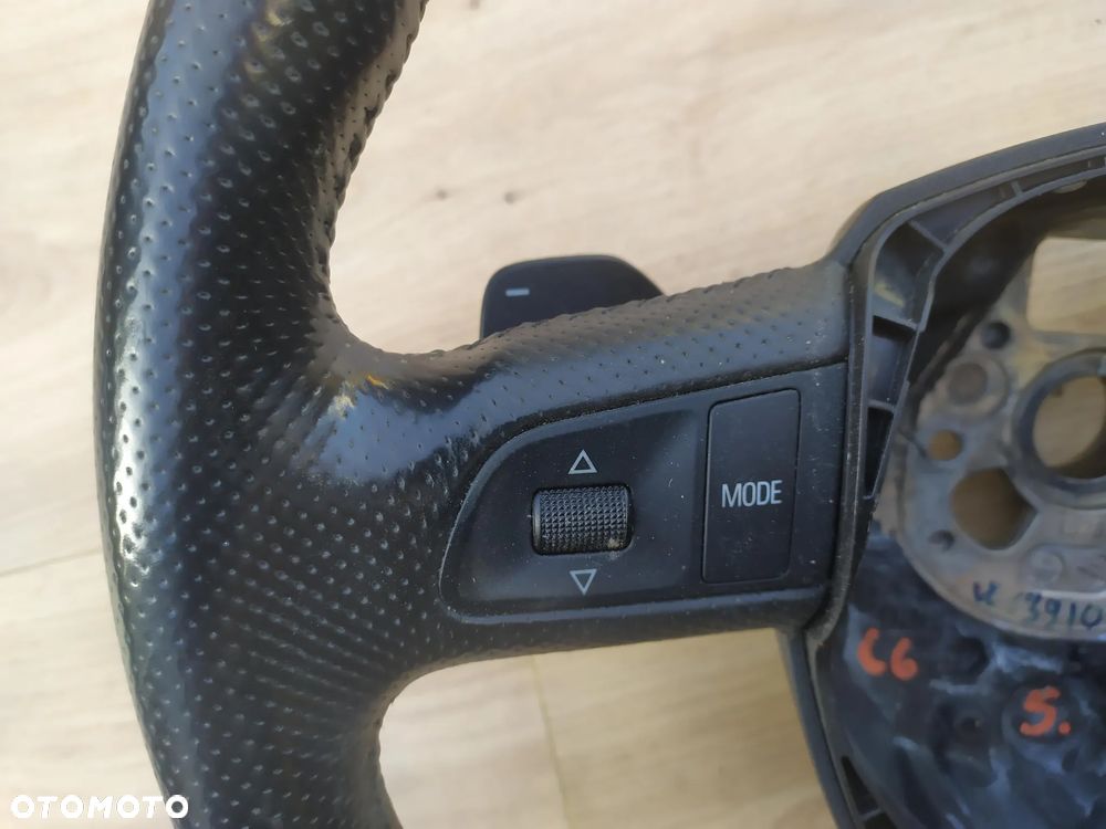 AUDI A6 C6 A8 D3 LIFT Q7 KIEROWNICA TRÓJRAMIENNA CZARNA SOUL ŁOPATKI - 12