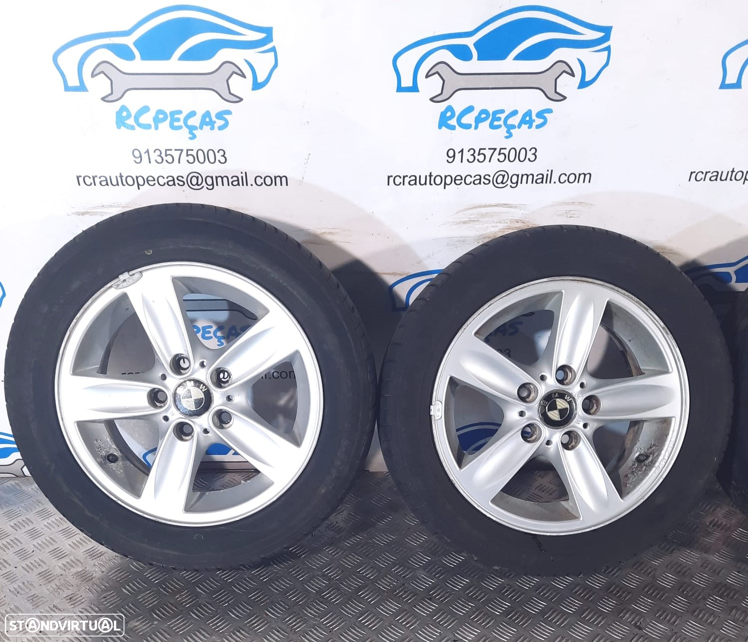 Conjunto Jantes 16 Originais BMW 7J ET44 5X120 6775619 - 3