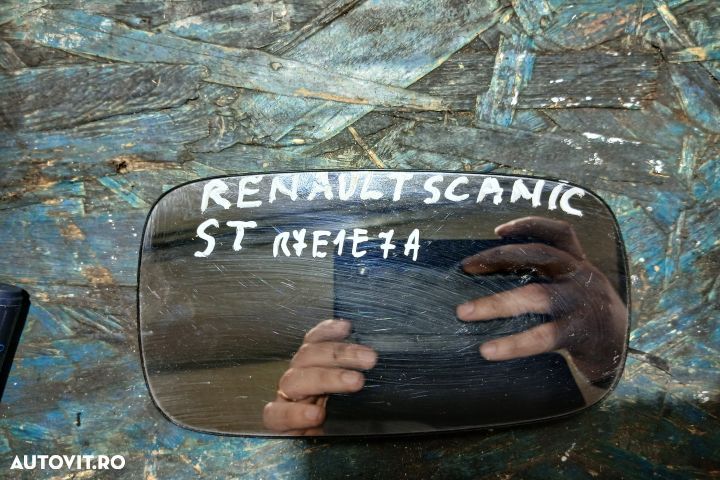Sticla oglinda stanga 12353130 12353130 Renault Scenic 2 [2003 - 2006 - 1
