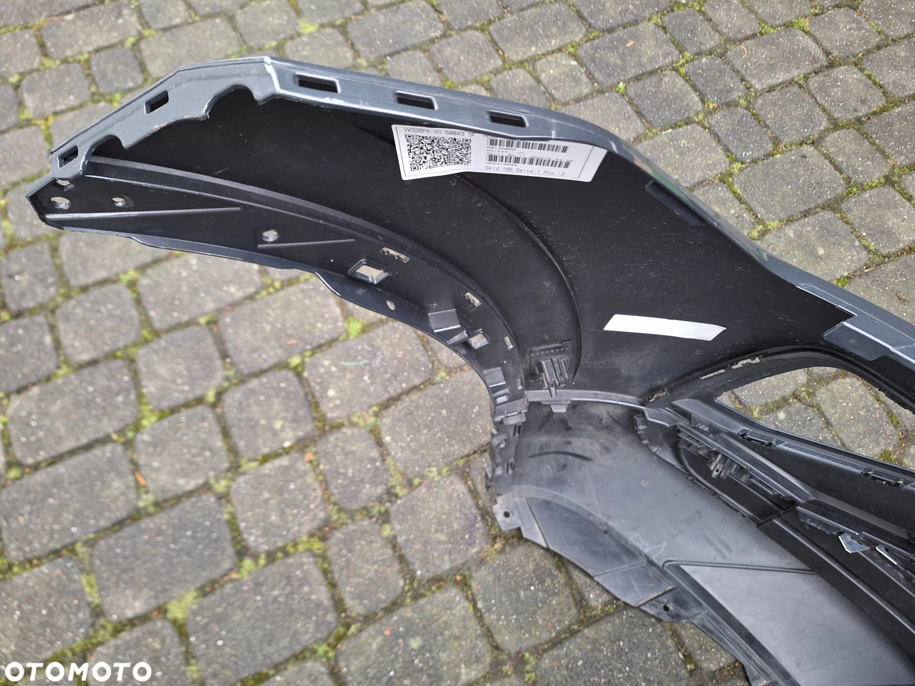 VW TIGUAN II LIFT 20- ZDERZAK PRZÓD PRZEDNI+CHROM ORYG. 5NA807221C WYSYŁKA 24H - 10