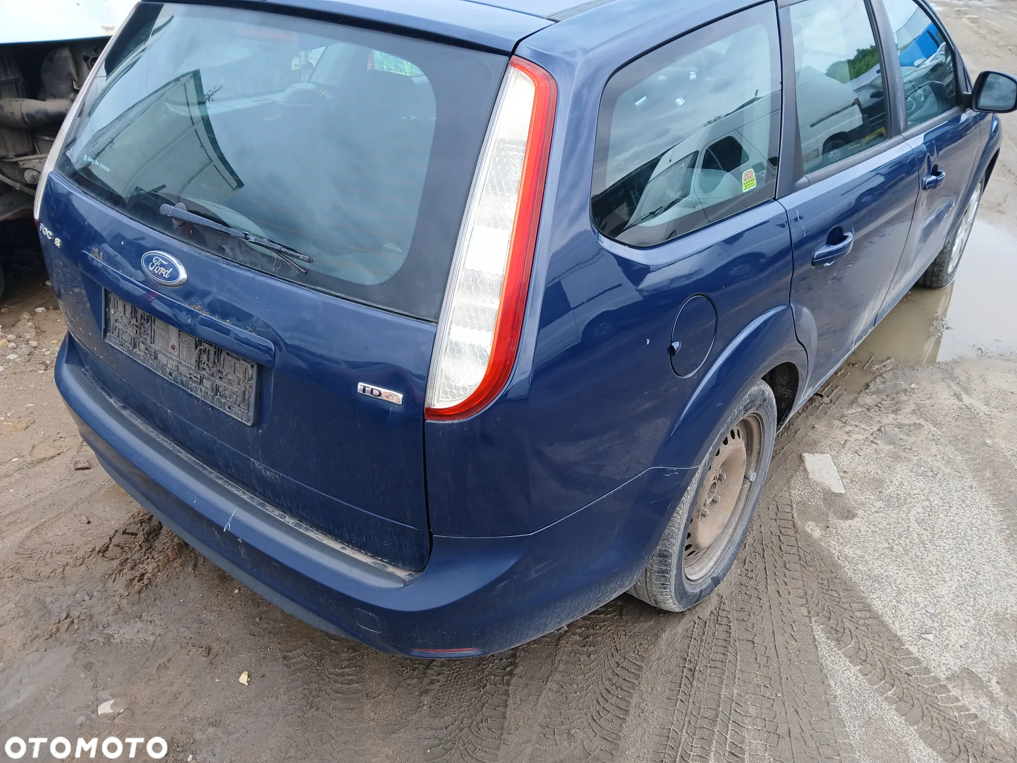 ford focus MK2 LIFT BLAZER BLUE maska pokrywa silnika klapa bagażnika zderzak lampa reflektor pas - 4