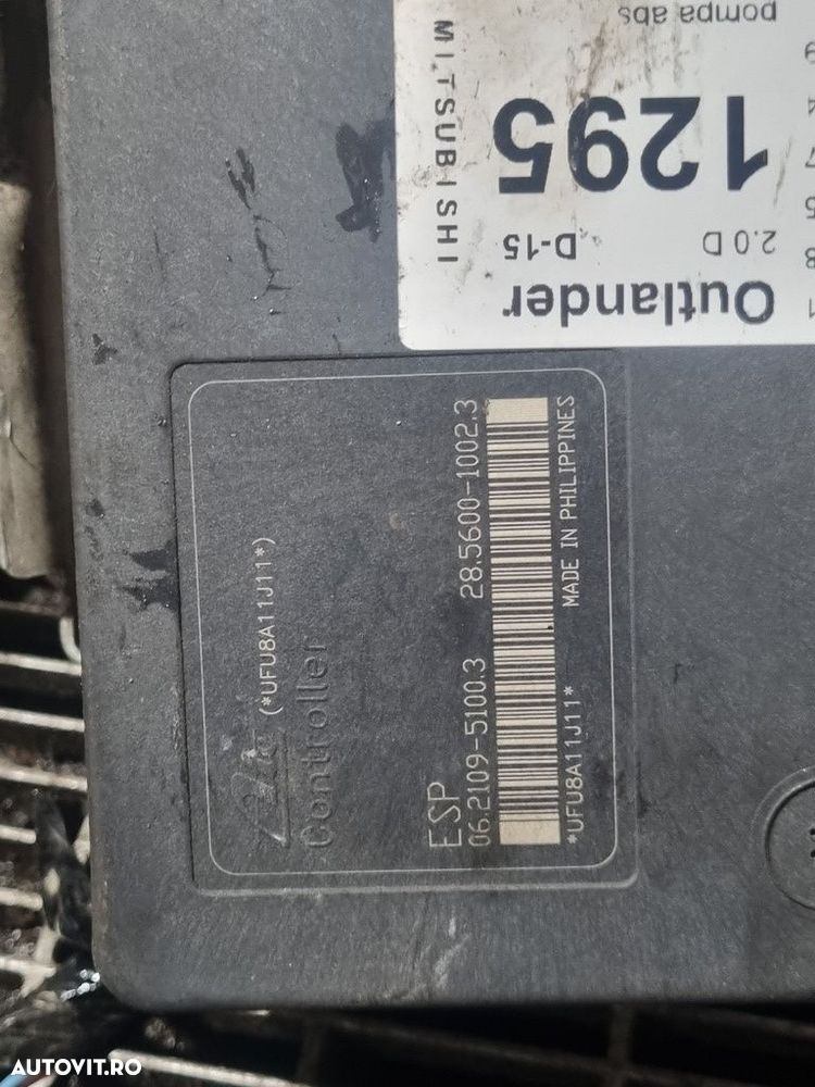 Pompa abs Mitsubishi Outlander 2008 - 2009 (1295) Diesel 4670a340 - 3