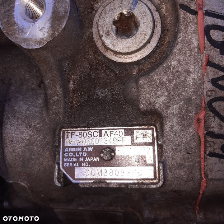 Skrzynia biegów OPEL SIGNUM VECTRA C 3.0 CDTI 55350272 TF80-SC - 3