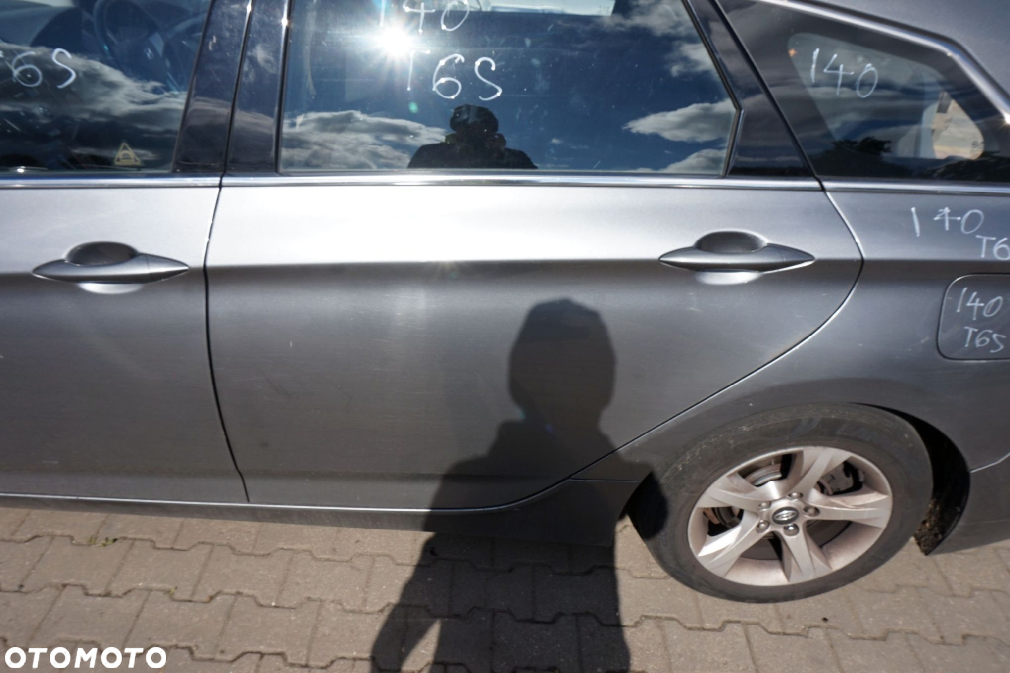DRZWI TYLNE LEWE I40 VF KOMBI T6S  SZARY HYUNDAI 2011-2014 - 3