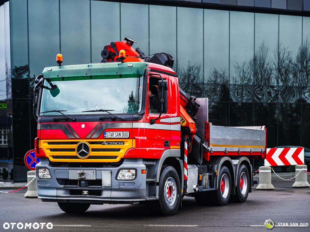 Mercedes-Benz ACTROS 2648 6x4 PALFINGER PK 29002 Fly JIB Euro 5 Wciągarka HDS Żuraw - 9