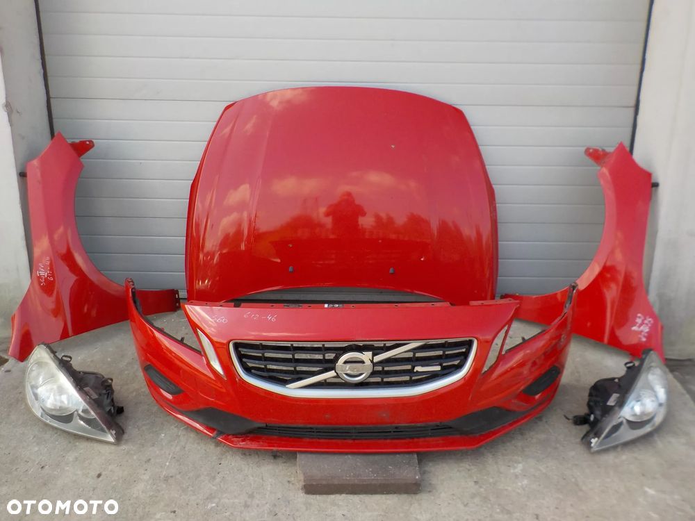 VOLVO S60 II PRZÓD MASKA ZDERZAK BŁOTNIKI 612-46