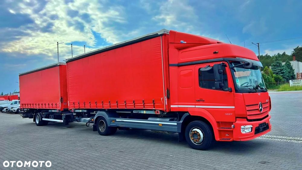 Mercedes-Benz ATEGO 1227 EURO 6 BDF FIRANKA PLANDEKA WYMIENNA ZABUDOWA - 9