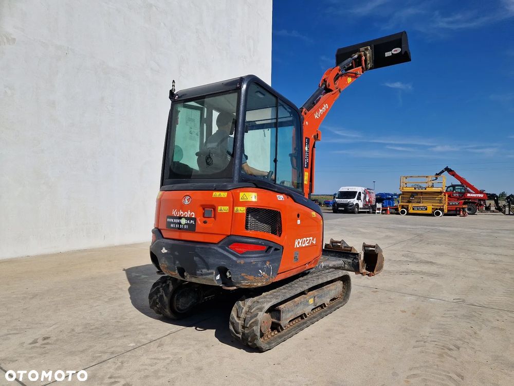 Kubota KX027-4 jak JCB CAT WACKER R405 - 5