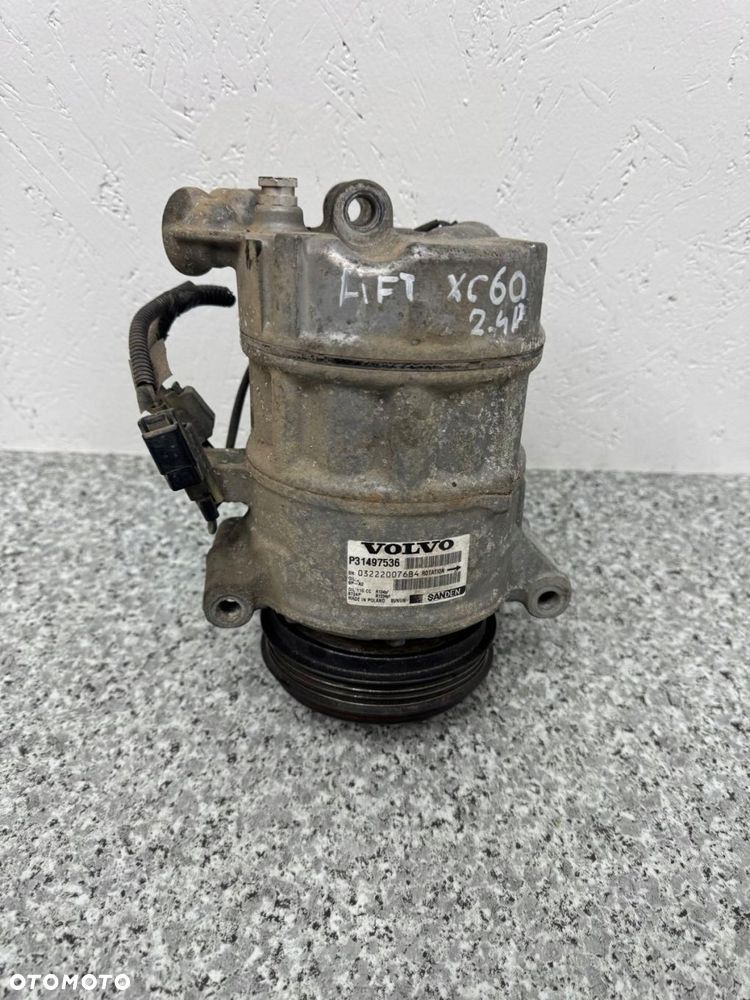 sprężarka kompresor klimatyzacji volvo xc60 i 2009-2017 31497536 2.4 d - 9