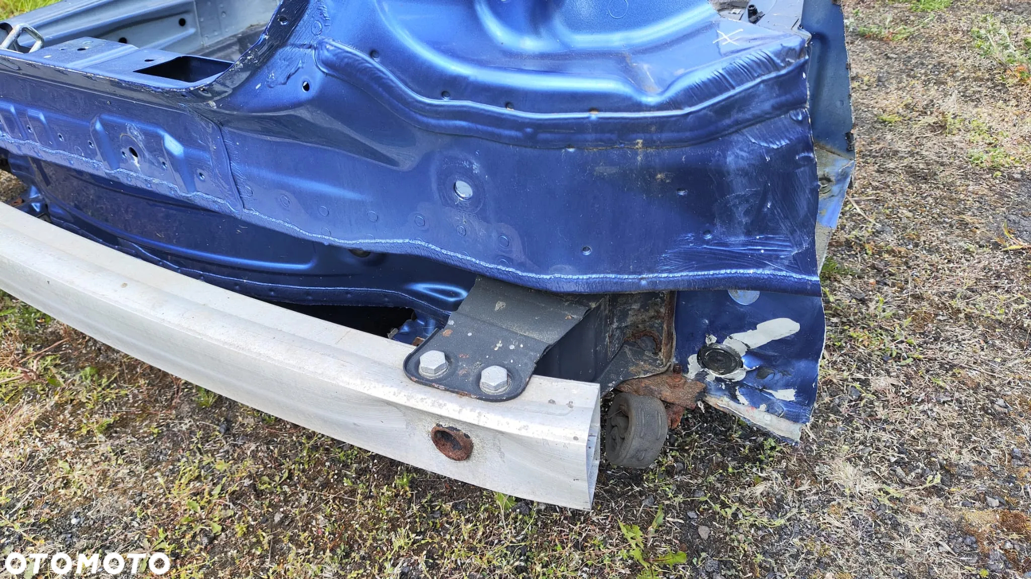 PAS TYLNY WANNA OSŁONA PODWOZIA BELKA WZMOCNIENIE DUPA TYŁ MERCEDES CL W216 C216 - 6