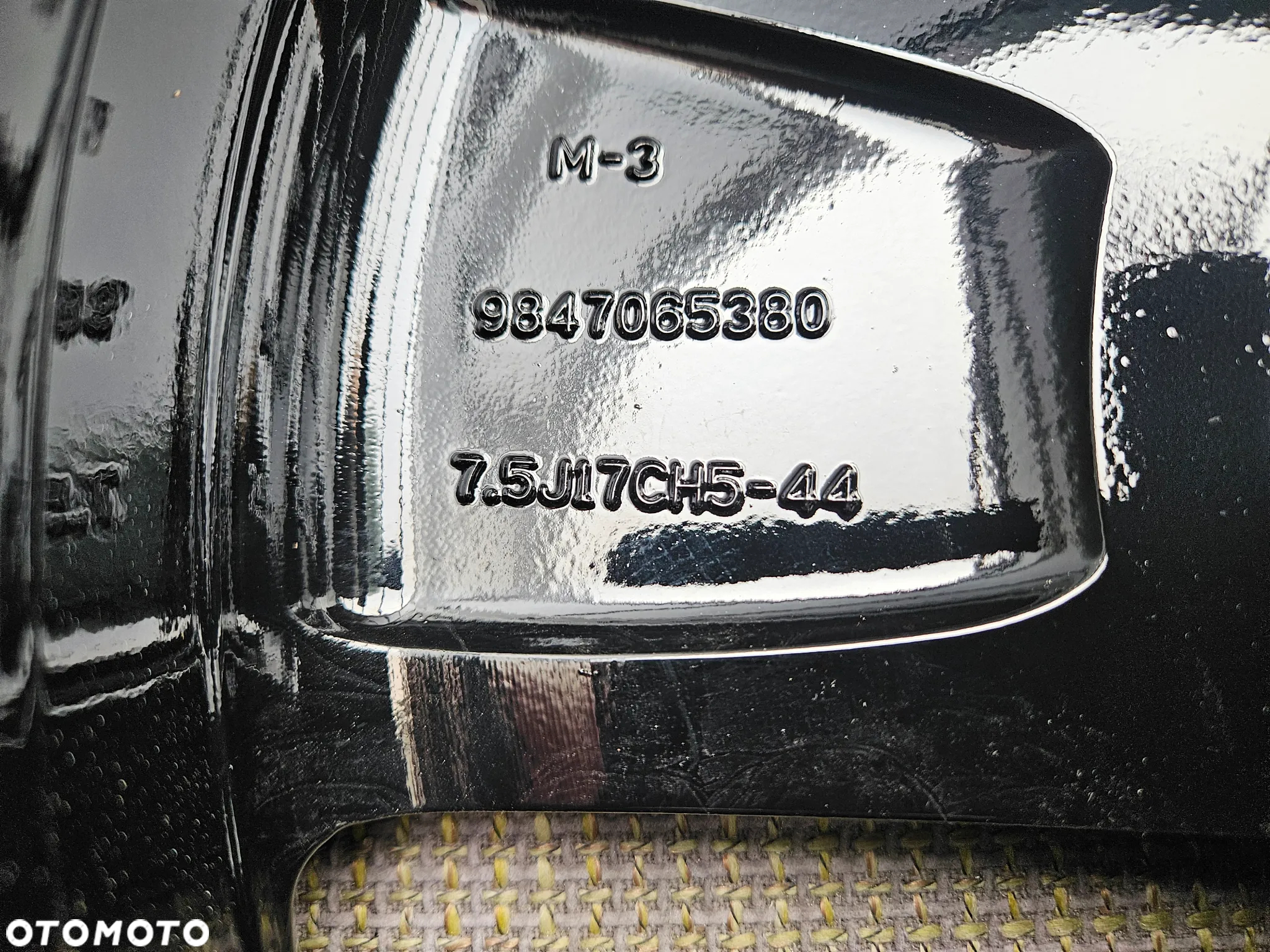 FELGI OPEL 7,5 X 17 ET44 9847065380 MOROCOO 5X108 OPEL GRANDLAND DICASTAL3 CITROEN  PEUGEOT  ORYGINAŁ - 20