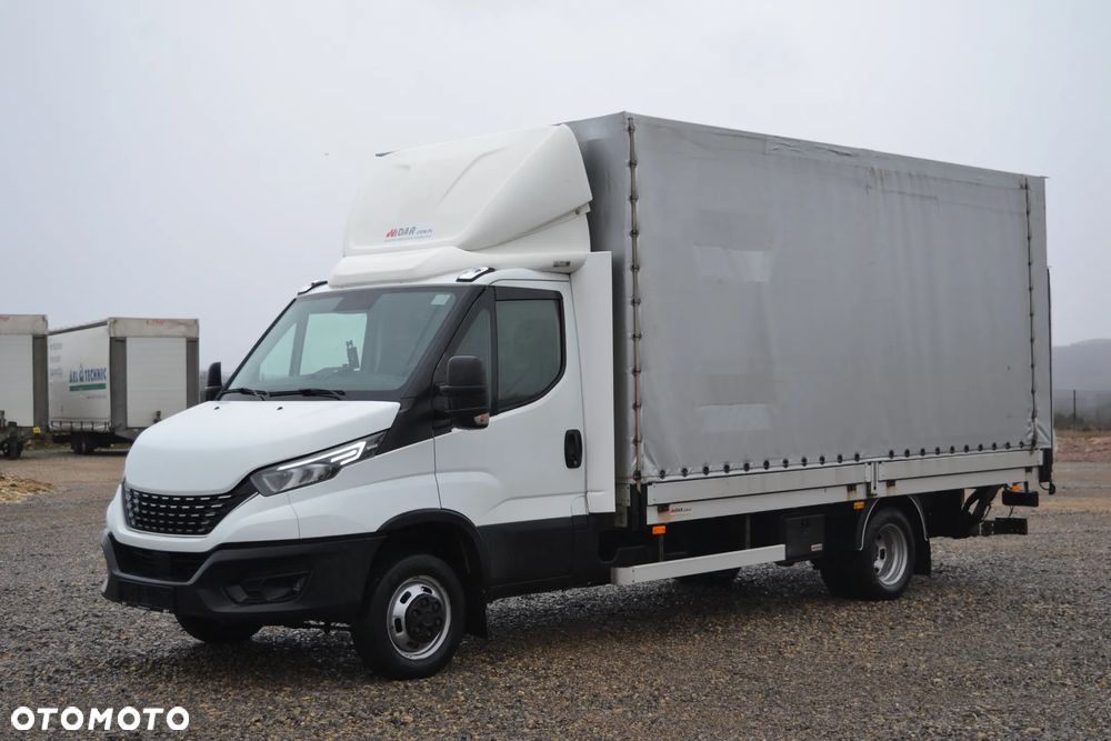 Iveco Daily 50C18 50C15 Hi- Matic Full LED Skrzynia ładunkowa Plandeka winda 1000 kg 750 kg Firanka DMC 3500 kg 50-180 50-150