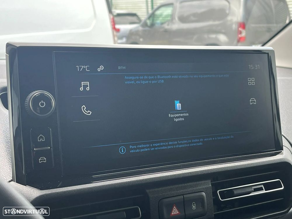 Peugeot Partner Standard 1.5 BlueHDi 130cv EAT8 (caixa automática) - 22