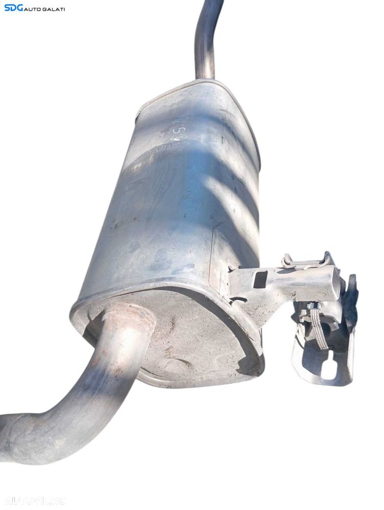 Toba Teava Esapament Finala Evacuare Renault Clio 3 1.5 DCI 2005 - 2013 Cod 8200023549 8200023549D [V0691] - 1