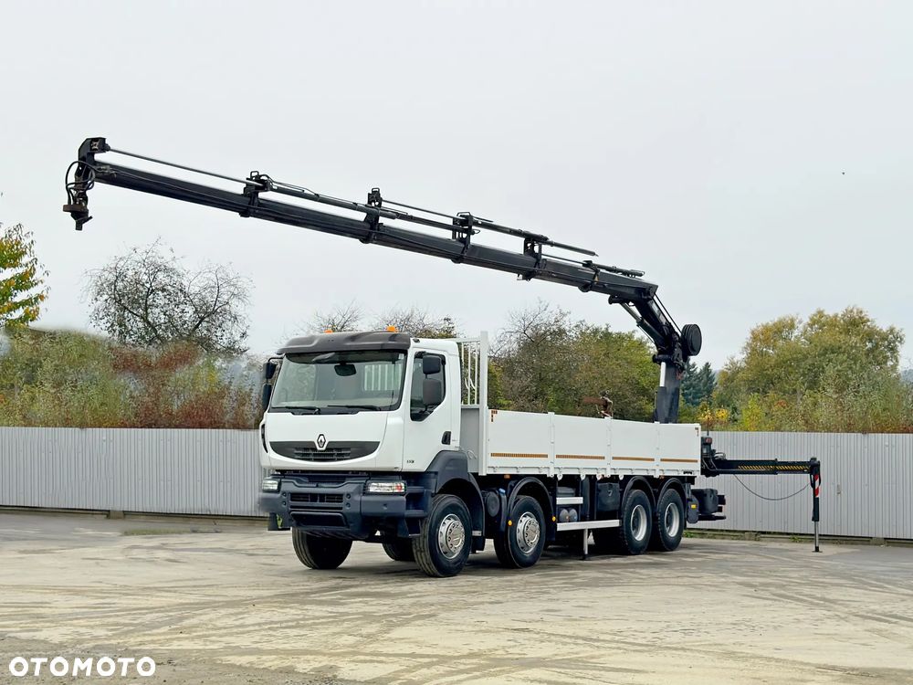 Renault Kerax 430 DXI * HIAB 211 EP-5 HIDUO + PILOT * 8x4 - 2