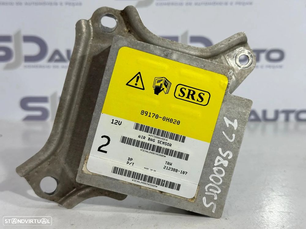 Centralina Airbag - Citroen C1 / Peugeot 107 - 4