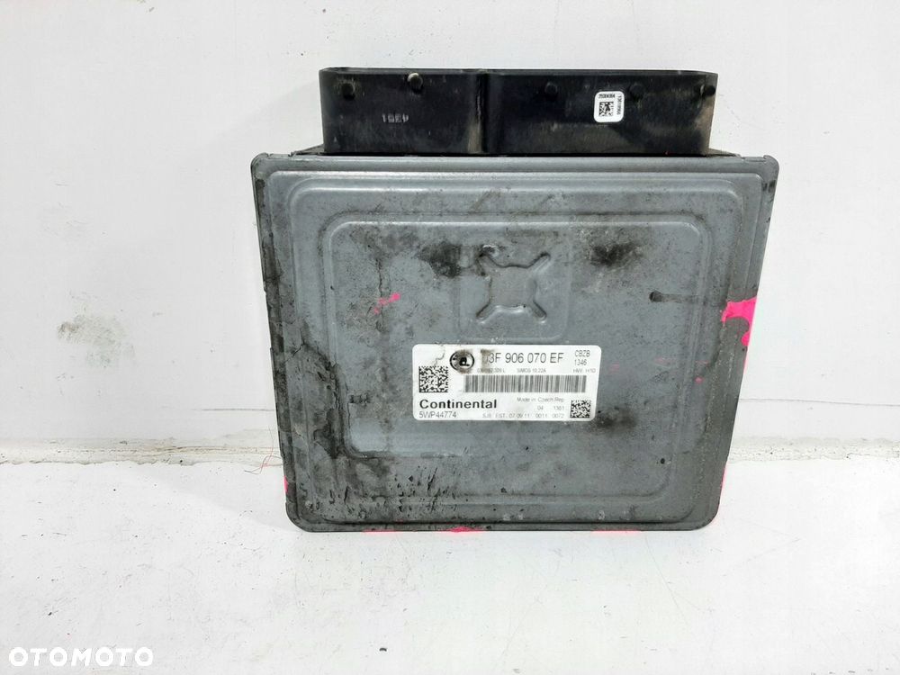 SKODA FABIA II LIFT 1.2TSI 8V 11R STEROWNIK SILNIKA CONTINENTAL 03F906070EF - 10