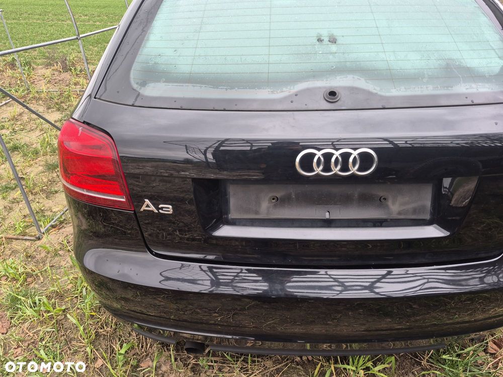 Klapa tył tylna audi a3 8p lift 3drzwi kolor LZ9Y - 3