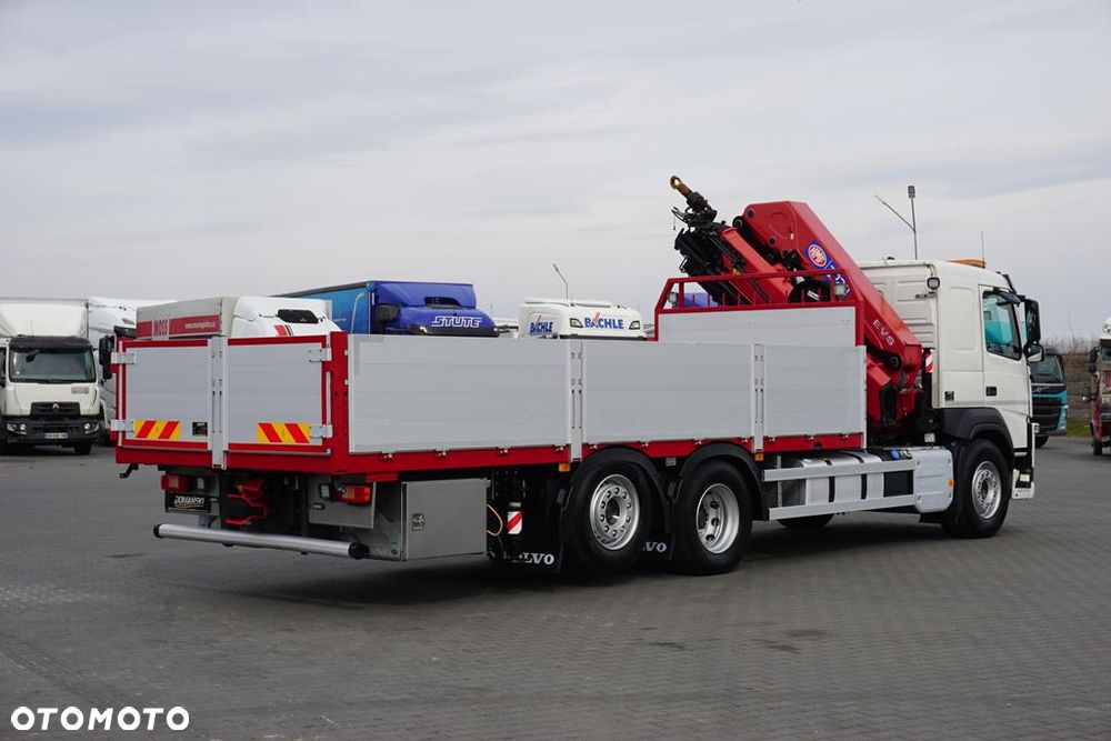 Volvo FM / 500 / 6 X 2 / SKRZYNIOWY + HDS / HMF 3220 K7 / WYS. 18,9 M / OŚ SKRĘTNA - 7