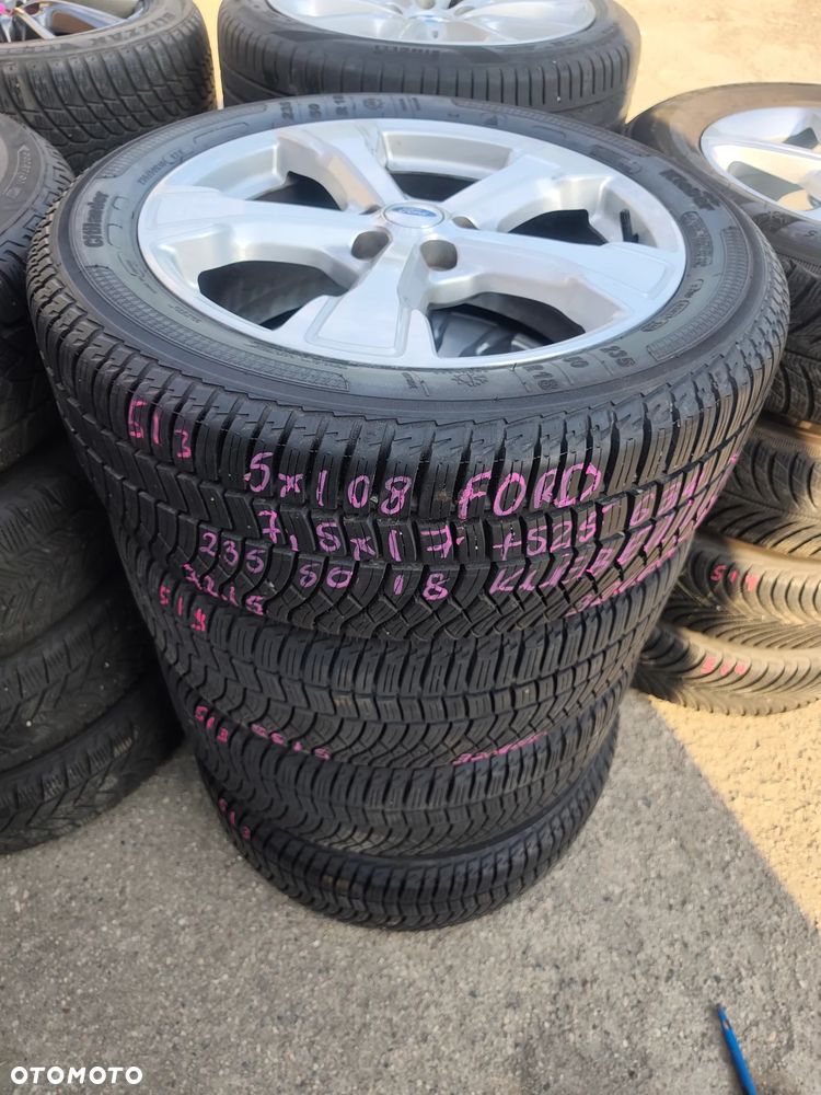 5x108 Alufelgi Felgi Aluminiowe Oryginalne 18 Koła Całoroczne Wielosezonowe FORD SMAX II MK2 MONDEO V MK5 KUGA I MK1 GALAXY III MK3 VOLVO 7mm Legnica ALU-RAD 235/50 - 3