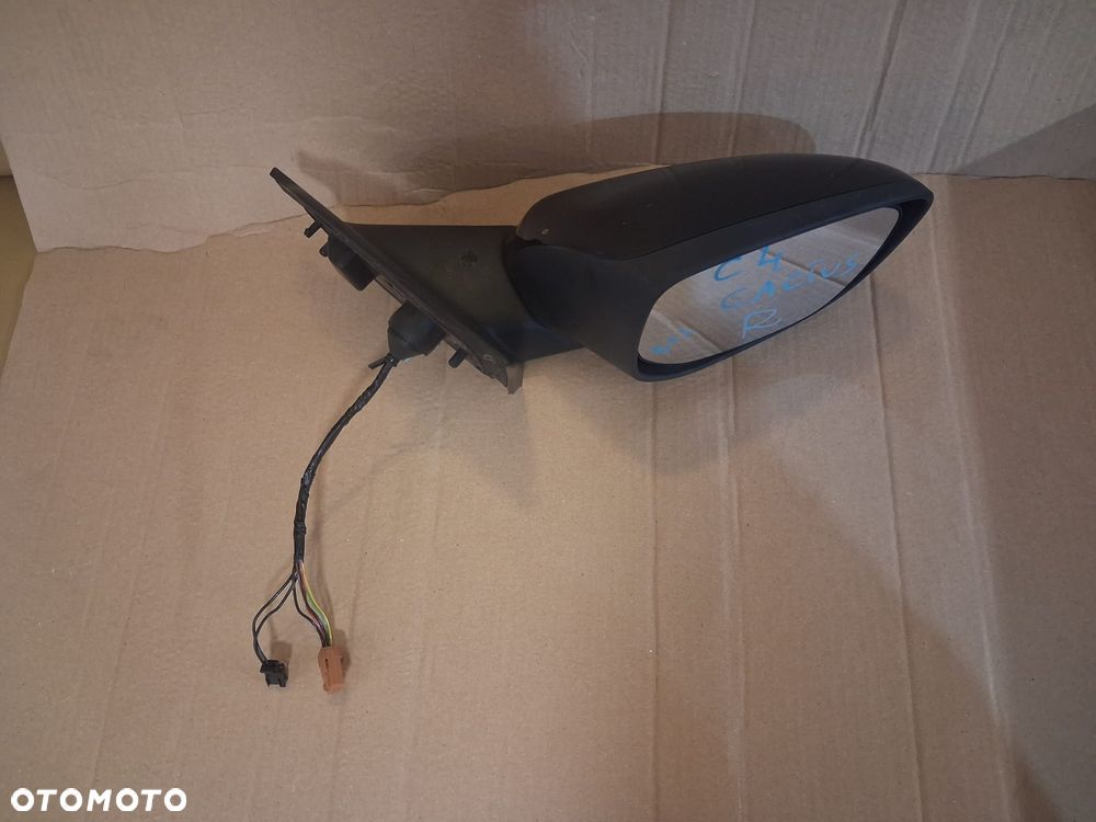 Lusterko CITROEN C4 CACTUS  prawe 5+2 pin   czarne OE - 3