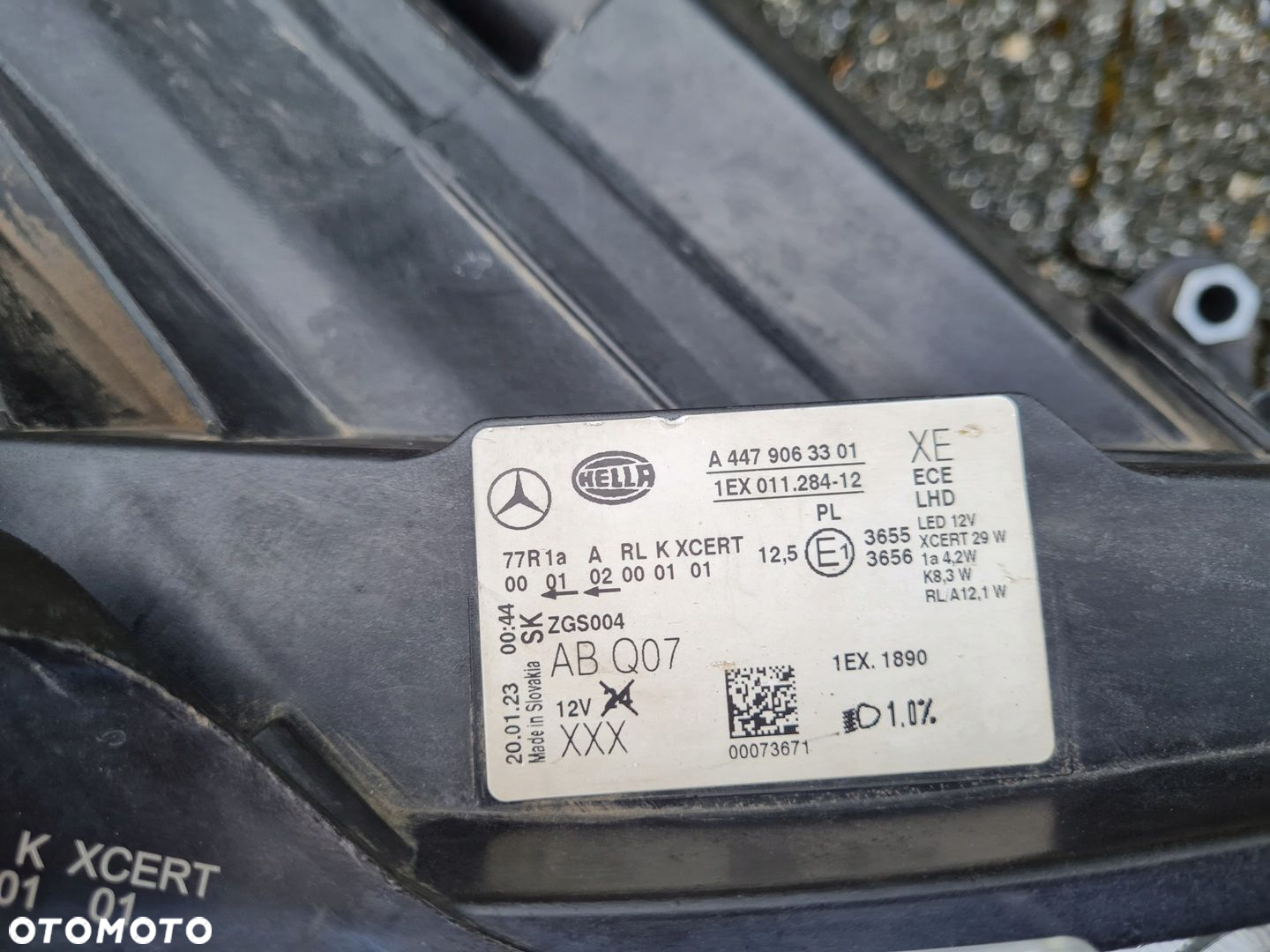 Mercedes V Klasa EQV Vito 447 Lift Full Led ILS CZARNY 4479063301 IDEALNY - 9