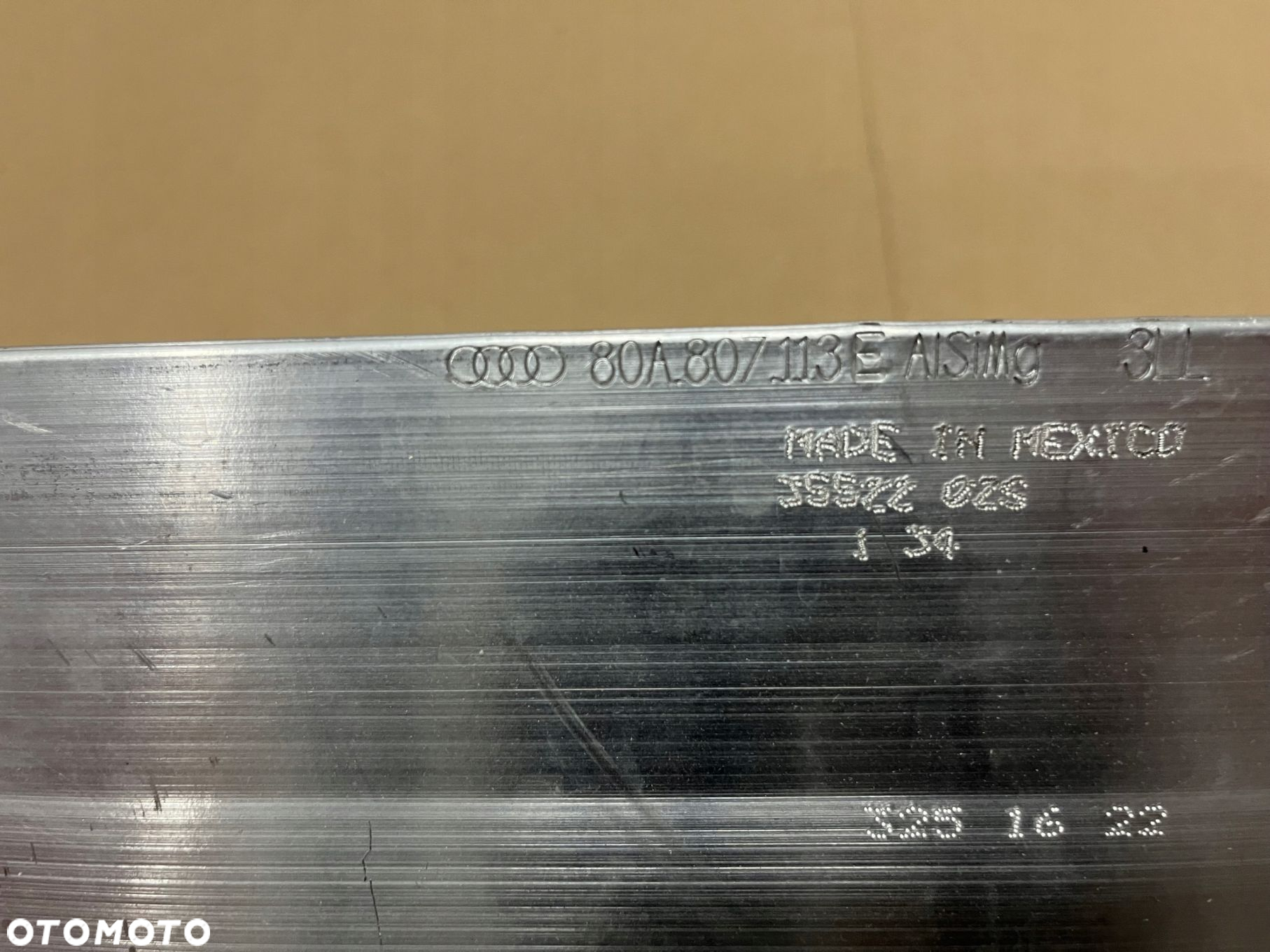 BELKA POD ZDERZAK AUDI Q5 80A WZMOCNIENIE BELKA ZDERZAKA AUDI Q5 II 80A - 3