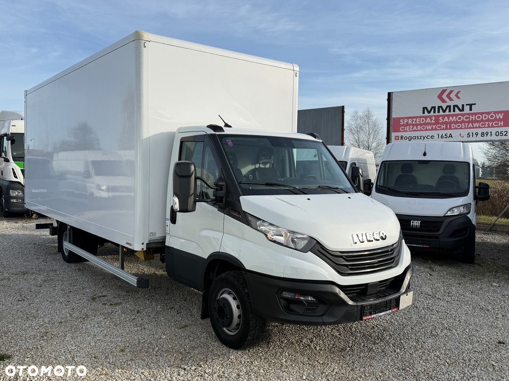 Iveco Daily 72-180/2023/Automat Hi-Matic/kontener 15 epalet/winda 1000kg/poduszki fabryczne/ - 1