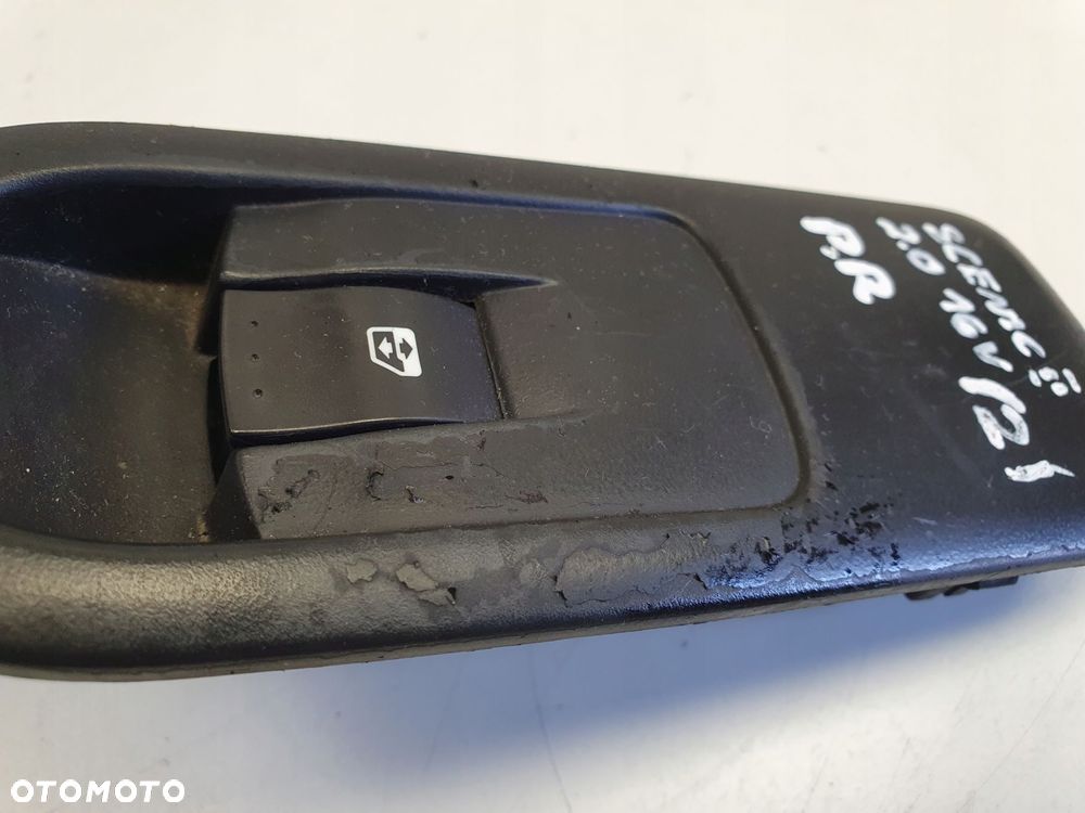 Renault Scenic II lift PRAWY PRZÓD PRZEŁĄCZNIK SZYB panel przód 156013740 - 3