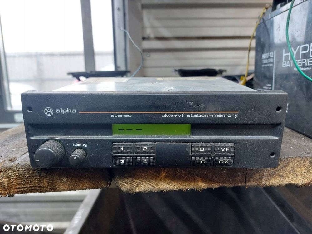RADIO ODTWARZACZ VOLKSWAGEN ALPHA STEREO - 1