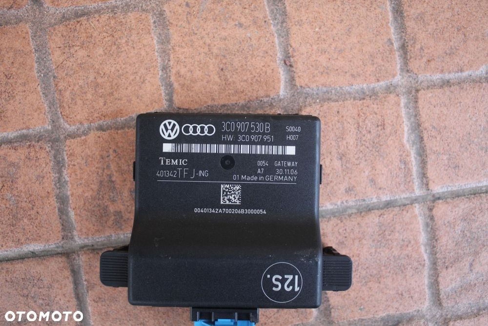 MODUŁ STEROWNIK GATEWAY VW PASSAT B6 3C0907530B - 4
