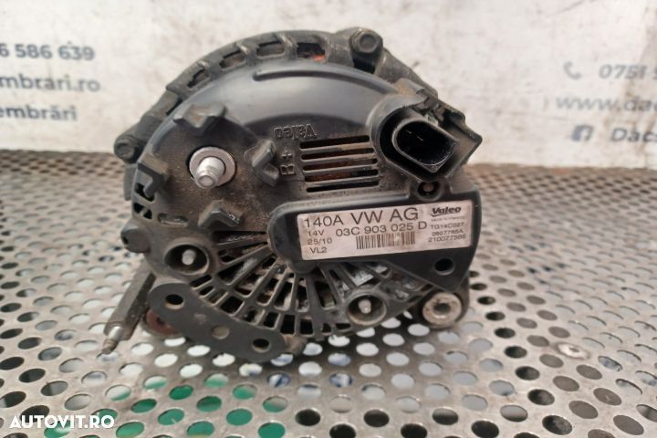 Alternator 03C903025D Volkswagen VW Golf 6  [din 2008 pana  2015] seria Plus minivan 1.4 TSI MT (12 - 2