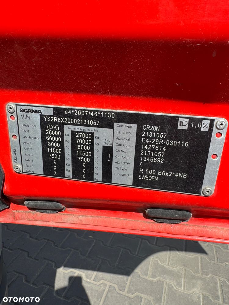 Scania R500 6x2 Asynizacyjny 20m3 kompresor śrubowy ! - 15
