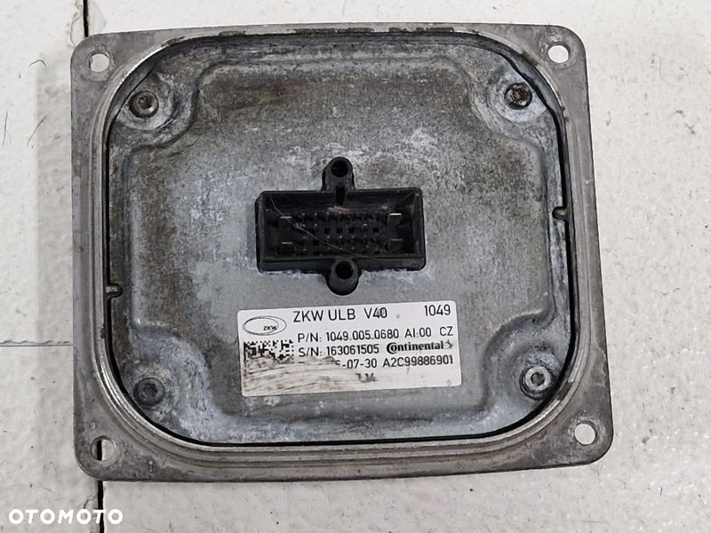 VOLVO V40 II 2 MODUŁ LED PRZETWORNICA STEROWNIK LAMPY A2C99886901 - 5