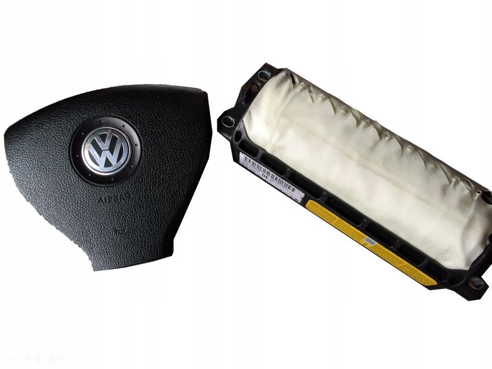 VW TOURAN 1T PODUSZKI AIRBAG NAPINACZE SENSOR KPL - 1