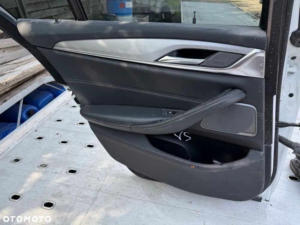 Drzwi Lewe BMW 7 G70 Tapicerka Głośnik Harman Kardon Szyba Klamka - 3