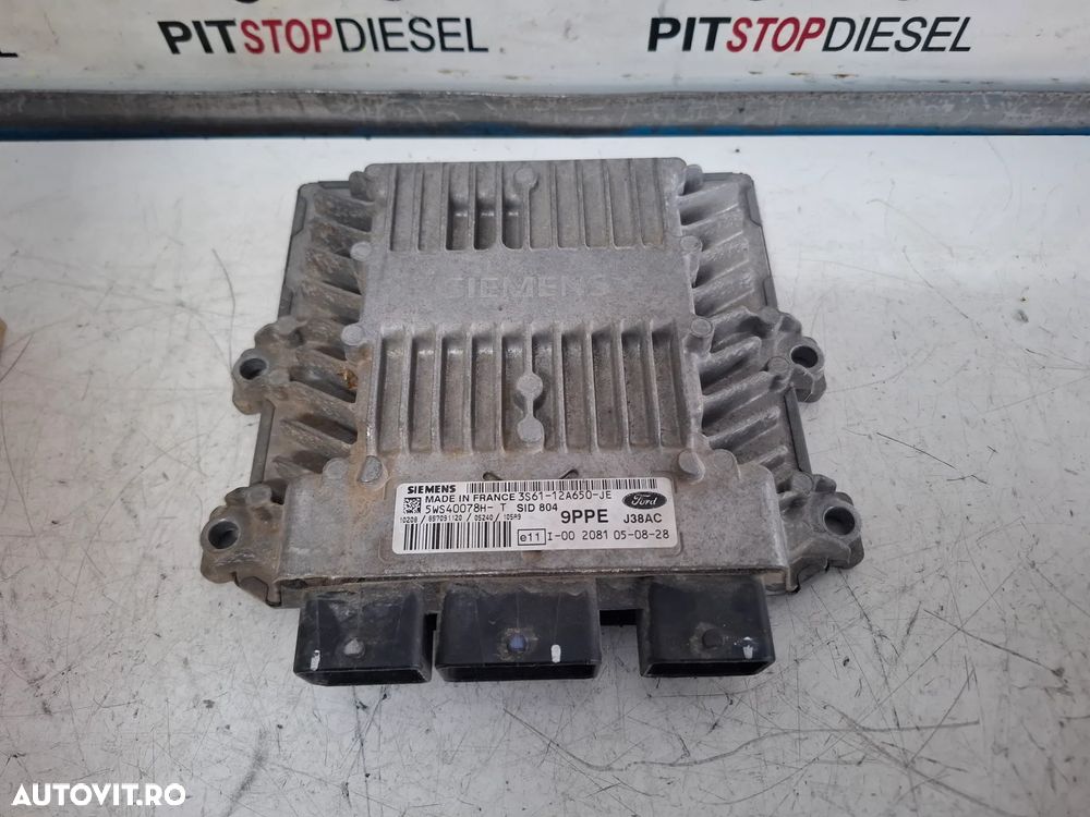 Calculator Motor Ford Fiesta 1.4 TDCI 3S61-12A650-JE 5WS40078H-T Ford Fiesta - 1