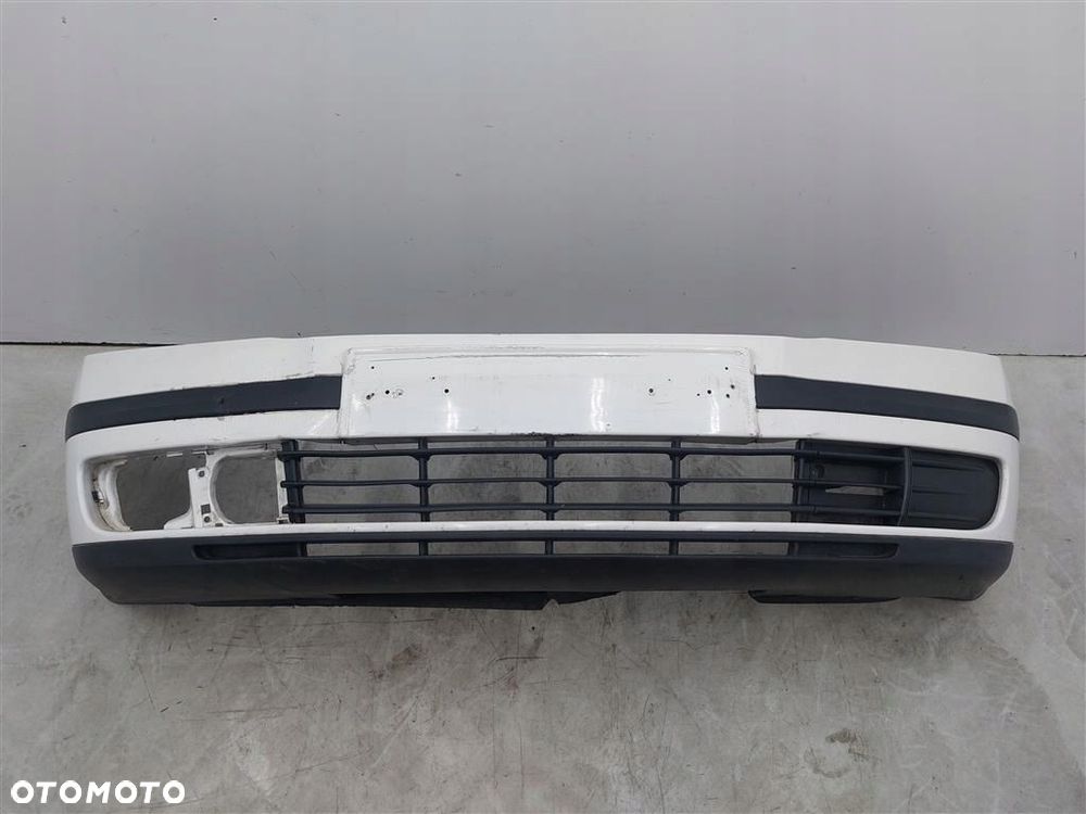 Zderzak przód przedni KRATKA Skoda Octavia II 04-13 BIAŁY 1Z0807221 - 1