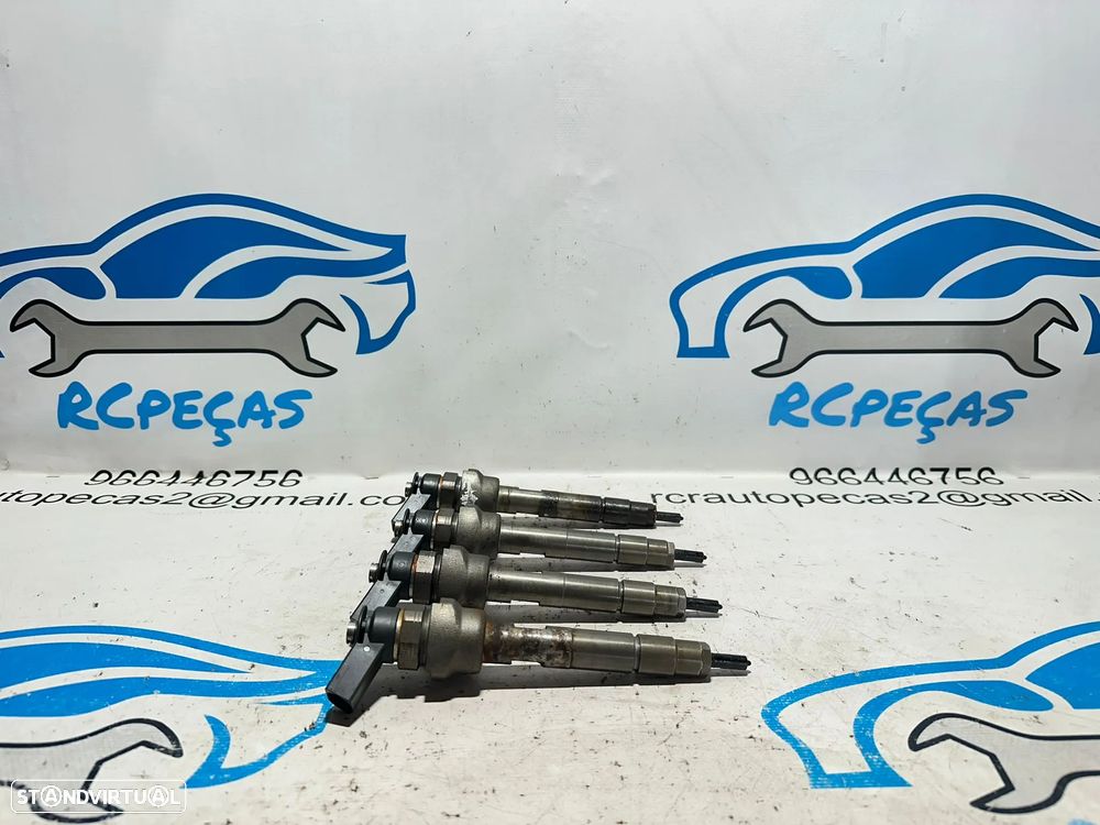 .Conjunto de 4 injetores Bosch BMW 2.0D 16v N47D20 N47 N47N 116D 118D 316D 318D 118cv 143cv 2006 - 2016 - 3