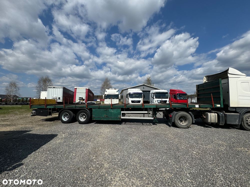 Trailor Naczepa Platforma !! Wzmacniana !! 2 osie !! Stan BDB !! Import France - 2