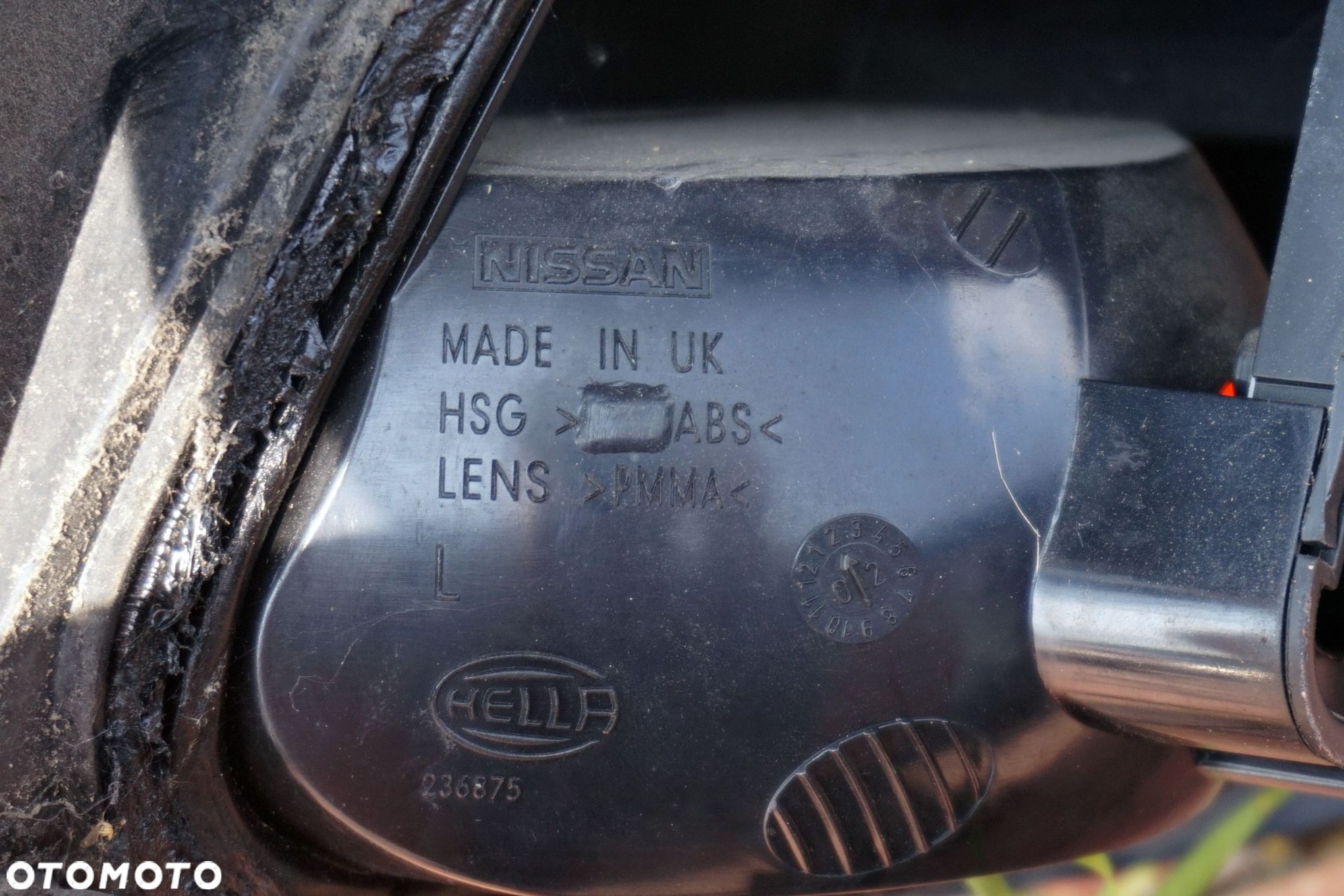 LAMPA TYLNA LEWA ALMERA II N16 3D HB 26555BN025 NISSAN 2000-2003 - 3
